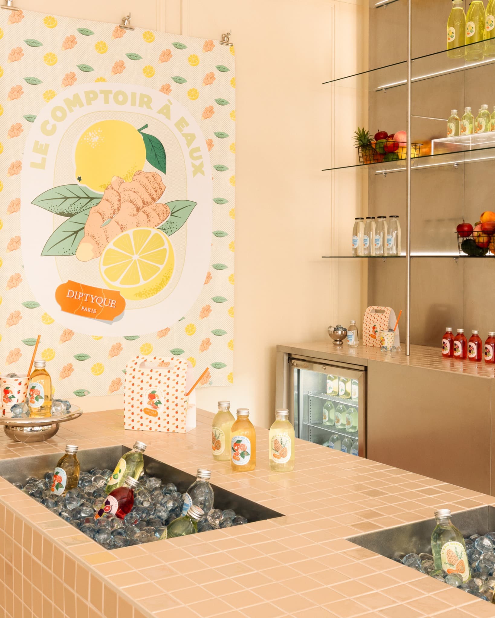 Diptyque x The Social Food – Le Comptoir à Eaux Aromatisées — photo 1