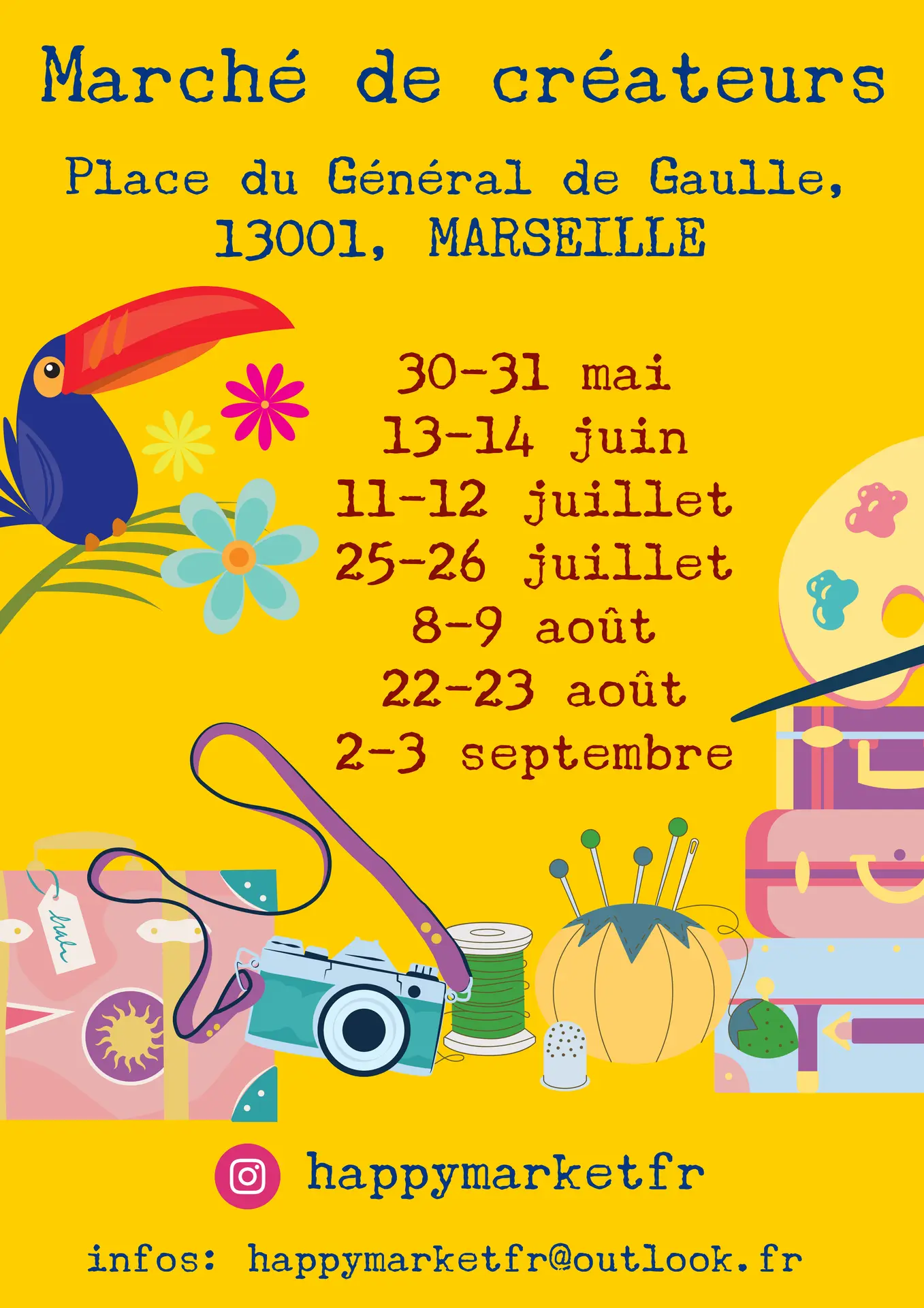 Happy Market – Le Marché des Créateurs à Marseille — photo 1